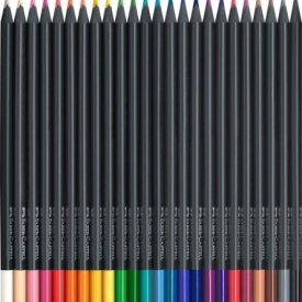 Creioane color Faber-Castell 24/set Black Edition 116424 - Img 2