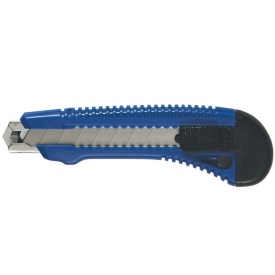 Cutter mare cu sina metalica, lama 18mm, ABS, Forster