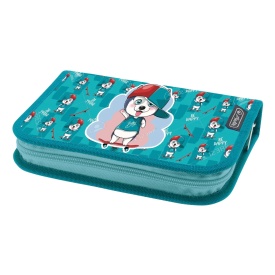 Penar echipat Herlitz, 1 clapa, 26 piese, motiv Skate Dog
