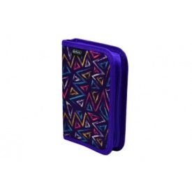 Penar neechipat Herlitz, 1fermoar, 2 clape, motiv Triangle