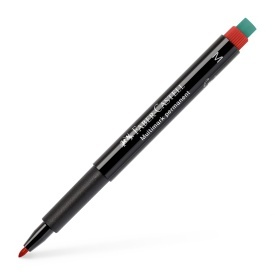 Permanent marker Multimark, varf M mediu (1.0 mm), Faber Castell - Img 3