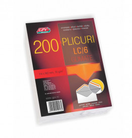 Plic LC6 114x162mm alb gumat - Img 4