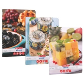 Set 5 caiete A4, 60file, matematica, Herlitz motiv Healthy Snack - Img 1