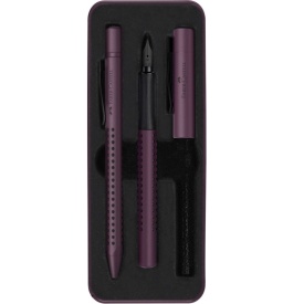 Set stilou +pix Faber Castell Grip 2011 Berry