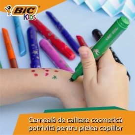 Tatuaje temporare Bic Kids, set de 5 stampile - Img 3