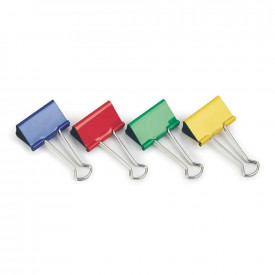 Clips metalic color pentru hartie Rapesco