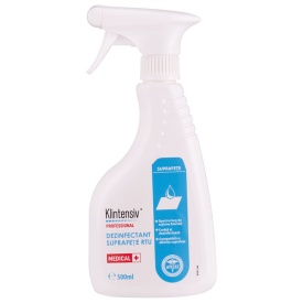 Dezinfectant suprafete gata de utilizare, Klintensiv, 500 ml