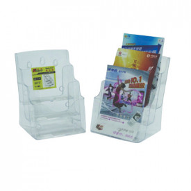 Display plastic A5, pentru brosuri, de birou/perete, KEJEA - Img 4