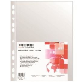 Folie protectie A4, 100folii/set, Office Products - cristal