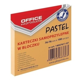 Notes adeziv 76x76, culori pastel, 100foi, Office Products - Img 2