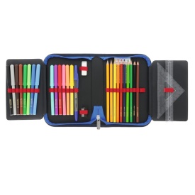 Penar echipat Herlitz, 2 clape, 31 piese, motiv Wild Panther - Img 2