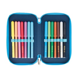 Penar echipat Herlitz, 3 compartimente, 31 piese, motiv Jungle Safari 50049301 - Img 4