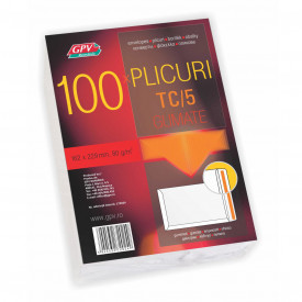 Plic TC5 162x229mm alb gumat - Img 2