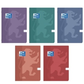 Set 10 caiete A5, 48file, matematica, Oxford Touch Trend, hartie Optik 80g, coperta plastifiata flexibila