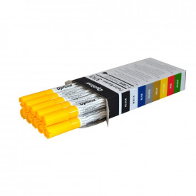 Set 10buc marker cu vopsea, varf subtire 1-2mm, Optima 3713 - Img 4