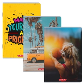 Set 5 caiete A4, 60file, matematica, Herlitz Megamix