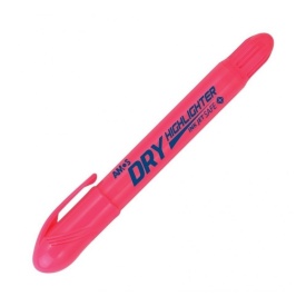 Textmarker Amos Dry, varf uscat rotund, culori fluorescente - Img 4