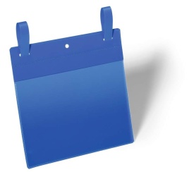 Buzunar logistic cu curele de prindere A5 landscape, Durable, 50buc/set - Img 1