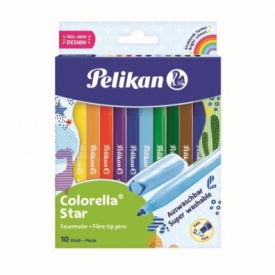 Carioca Colorella Star Pelikan, C302 10/set