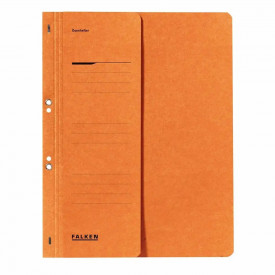 Dosar incopciat 1/2 cu capse, carton color, Falken - Img 1
