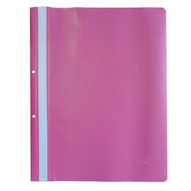 Dosar plastic PP cu sina, cu gauri, 10 buc/set, Optima - Img 9