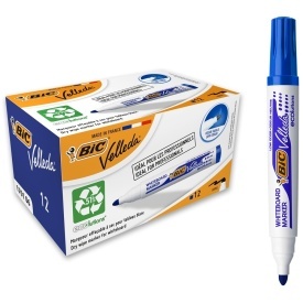 Marker pentru tabla varf rotund 2.3mm, Bic ECO Velleda 1701 - Img 2