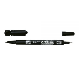 Permanent marker cu 2 capete, Pilot Twin - Img 2
