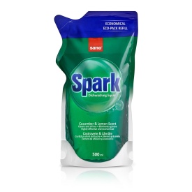 Rezerva detergent vase Sano Spark 700ml - Img 2