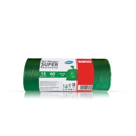Saci menaj 60L super rezistenti 60x80cm, Optima, 15buc/rola - Img 3