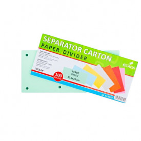 Separator carton pentru biblioraft, 100/set, Ecada - Img 6