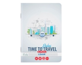 Set 5 caiete A4, 60file, matematica, Herlitz motiv Travel - Img 3