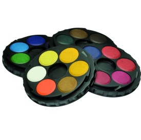 Set acuarele profesionale stralucitoare