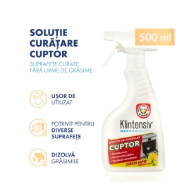 Soluție curățare aragaz Klintensiv , 500ml - Img 2