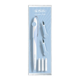 Stilou Herlitz MyPen Style Caligrafic, cu 3 penite 0,9 / 1,4 / 1,9 - Img 1