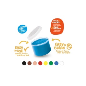 Acuarele Finger Paint Carioca 8 x 50ml - Img 2