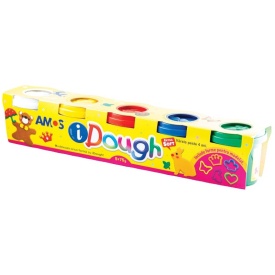 Plastilină Amos iDough 5 x 75g, la cutie
