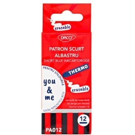 Rezerve stilou cu radiera You&Me, 12/set, Daco PA012