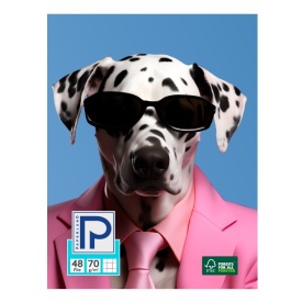 Set 10buc caiete A5, 48file, matematica, Paperland - Img 1