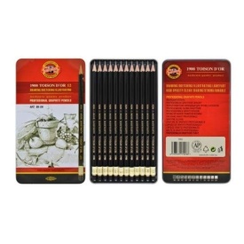 Set 12 creioane grafit Toison D'Or 8B-8H, K1902-12 - Img 2