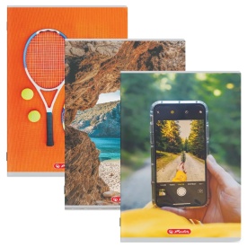 Set 5 caiete A4, 60file, dictando, Herlitz Megamix2