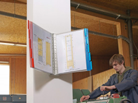 Sistem de prezentare A4, pentru perete, Durable Function, 10 displayuri - Img 2