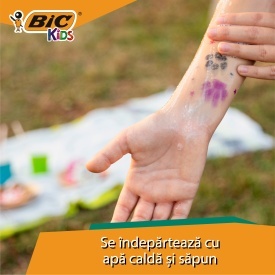 Tatuaje temporare Bic Kids, set de 5 stampile - Img 4