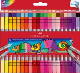 Carioca Faber Castell 40/set cu 2 varfuri
