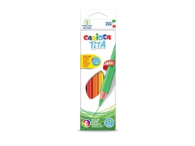 Creioane color Carioca Tita Maxi 6/set - Img 1