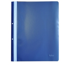 Dosar plastic PP cu sina, cu gauri, 10 buc/set, Optima - Img 3