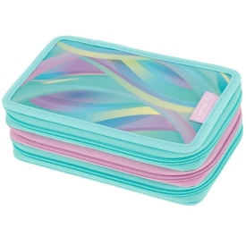 Penar echipat Herlitz, 3 compartimente, 31 piese, motiv Minty Love