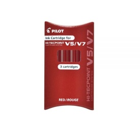 Rezerva roller Pilot V5/V7 Hi-Tecpoint reincarcabil 3 bucati/set - Img 3