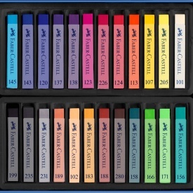 Set 24 culori pastel soft Faber Castell - Img 3