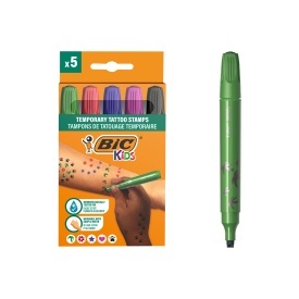 Tatuaje temporare Bic Kids, set de 5 stampile