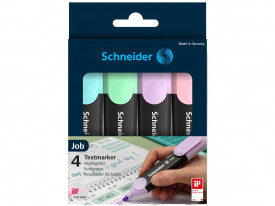 Textmarker Schneider Job Pastel 4/set - Img 1